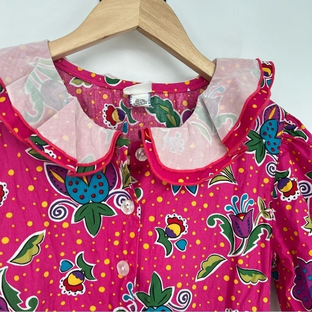 Hanna Andersson Beautiful‎ Peter Pan Collar Encanto Look Dress